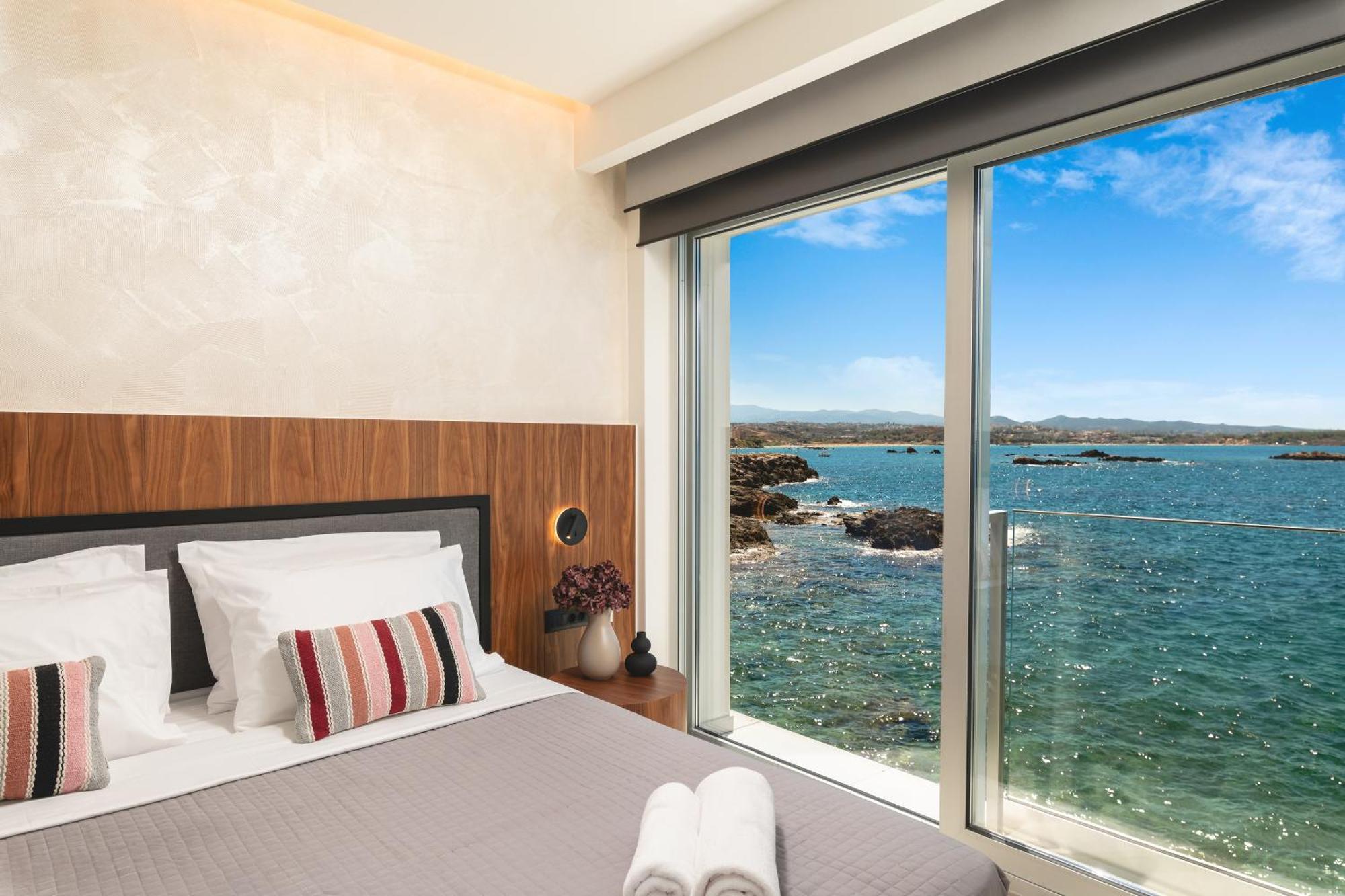 Elia Sea Suites Hriszí Aktí Haniá Kültér fotó