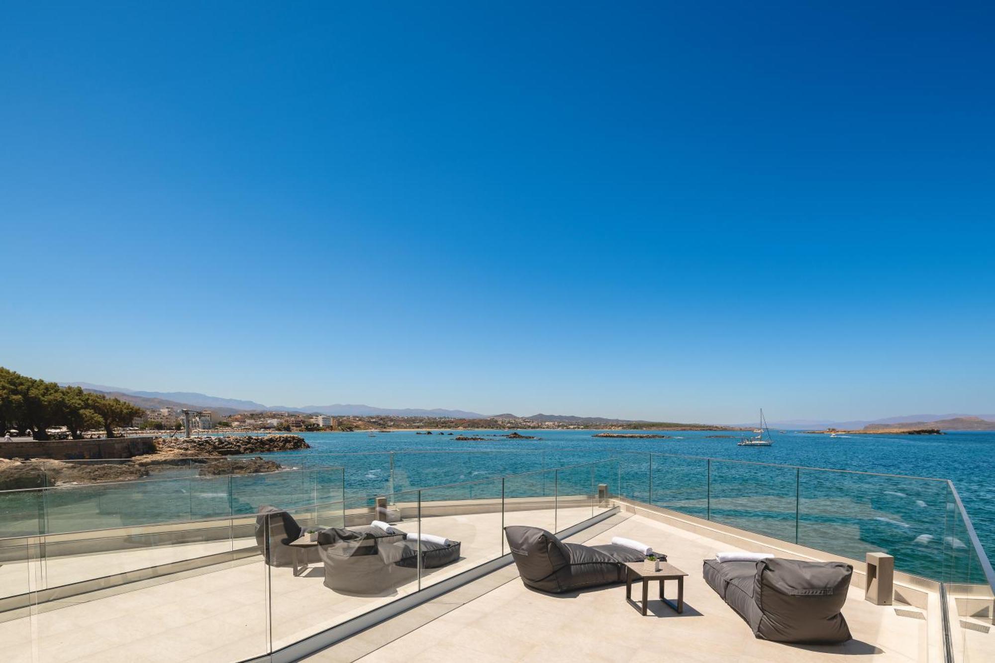 Elia Sea Suites Hriszí Aktí Haniá Kültér fotó
