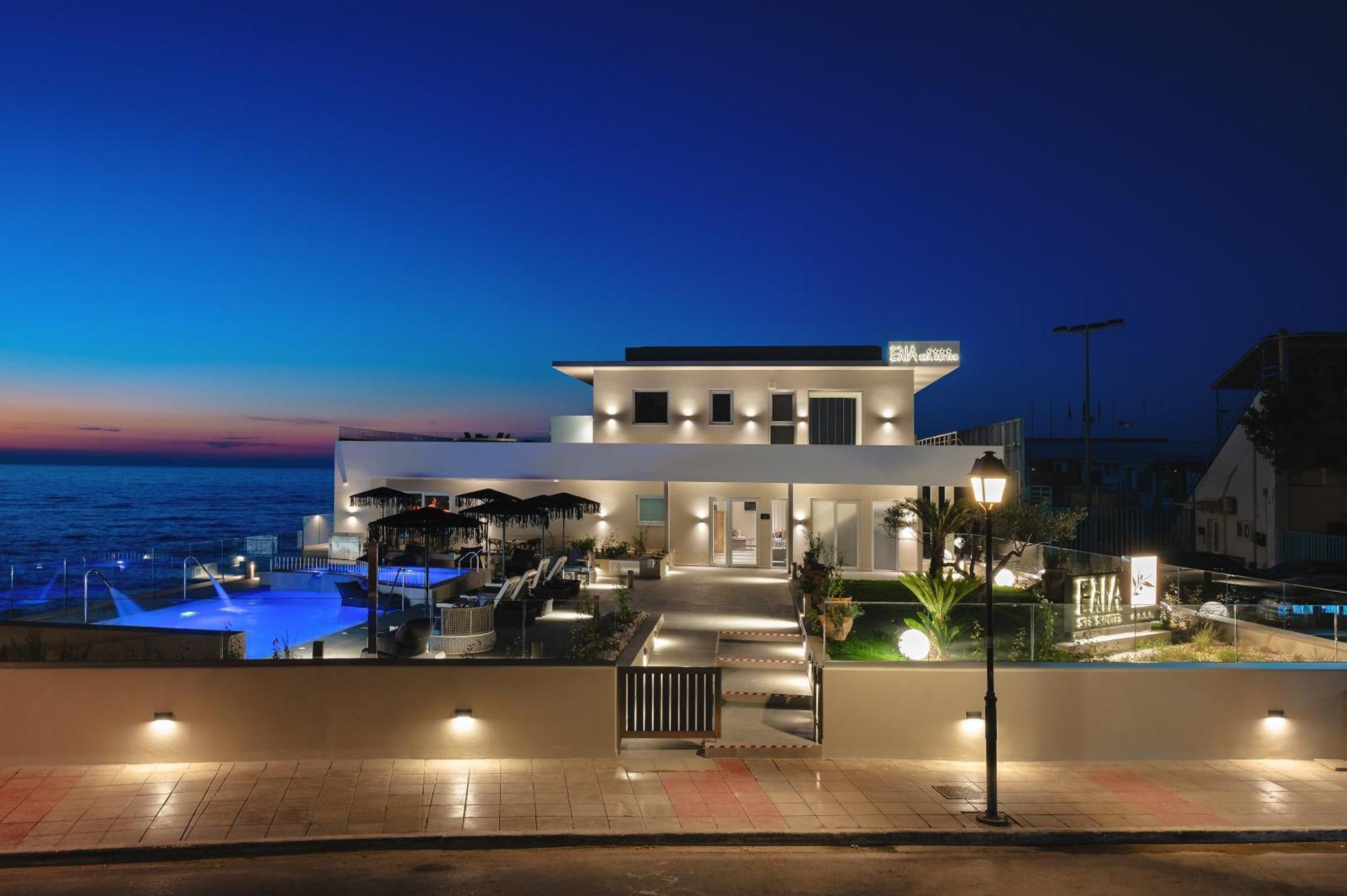 Elia Sea Suites Hriszí Aktí Haniá Kültér fotó