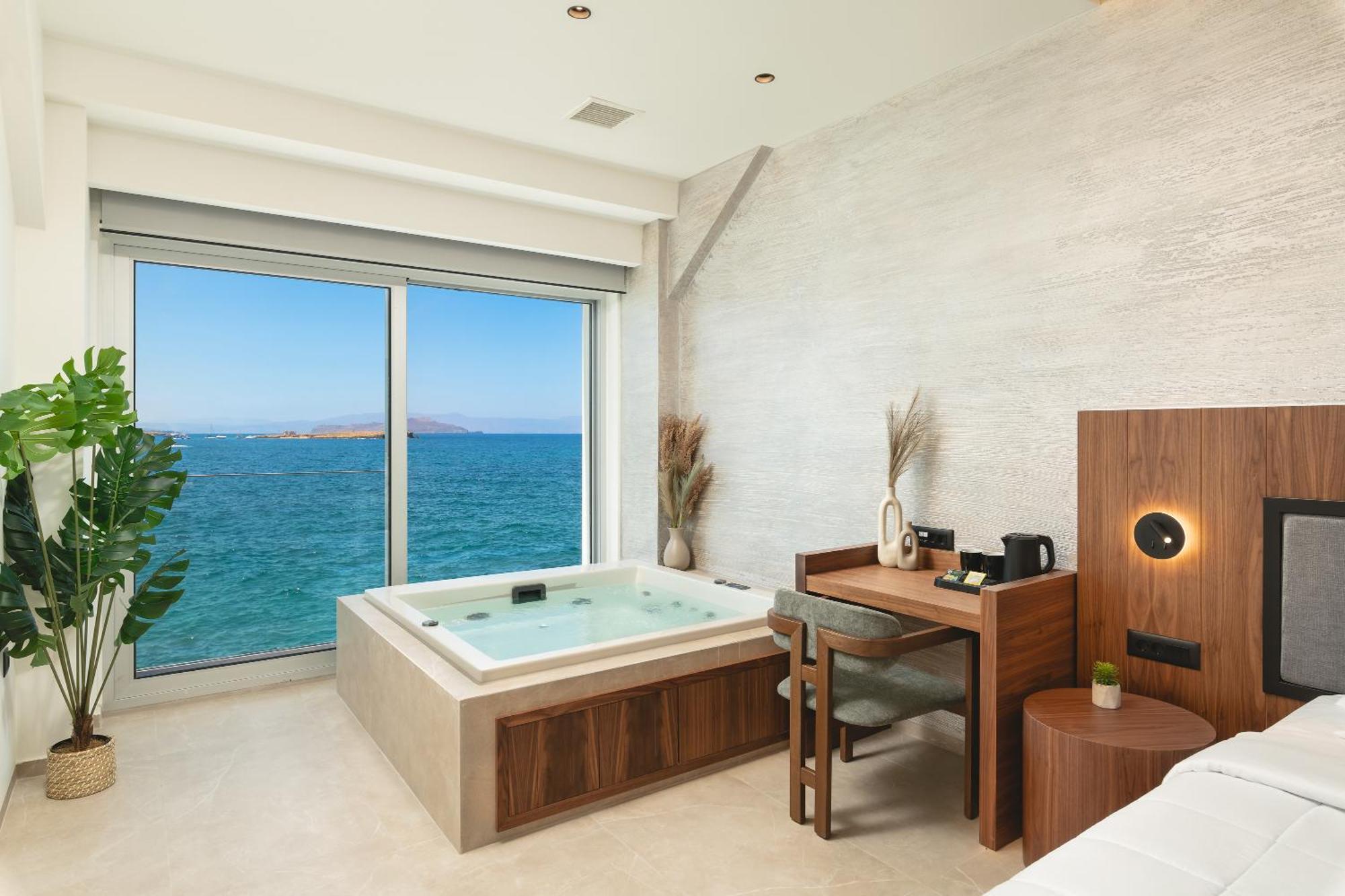 Elia Sea Suites Hriszí Aktí Haniá Kültér fotó