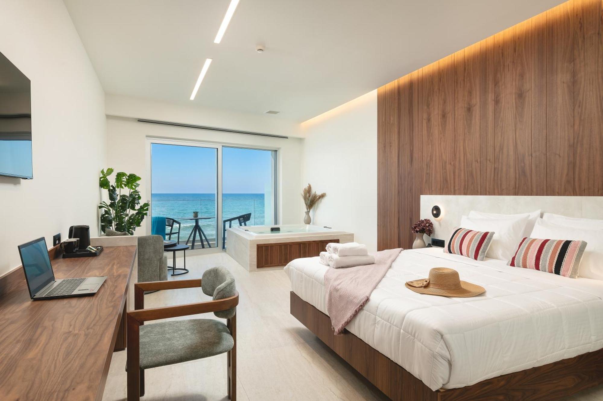 Elia Sea Suites Hriszí Aktí Haniá Kültér fotó
