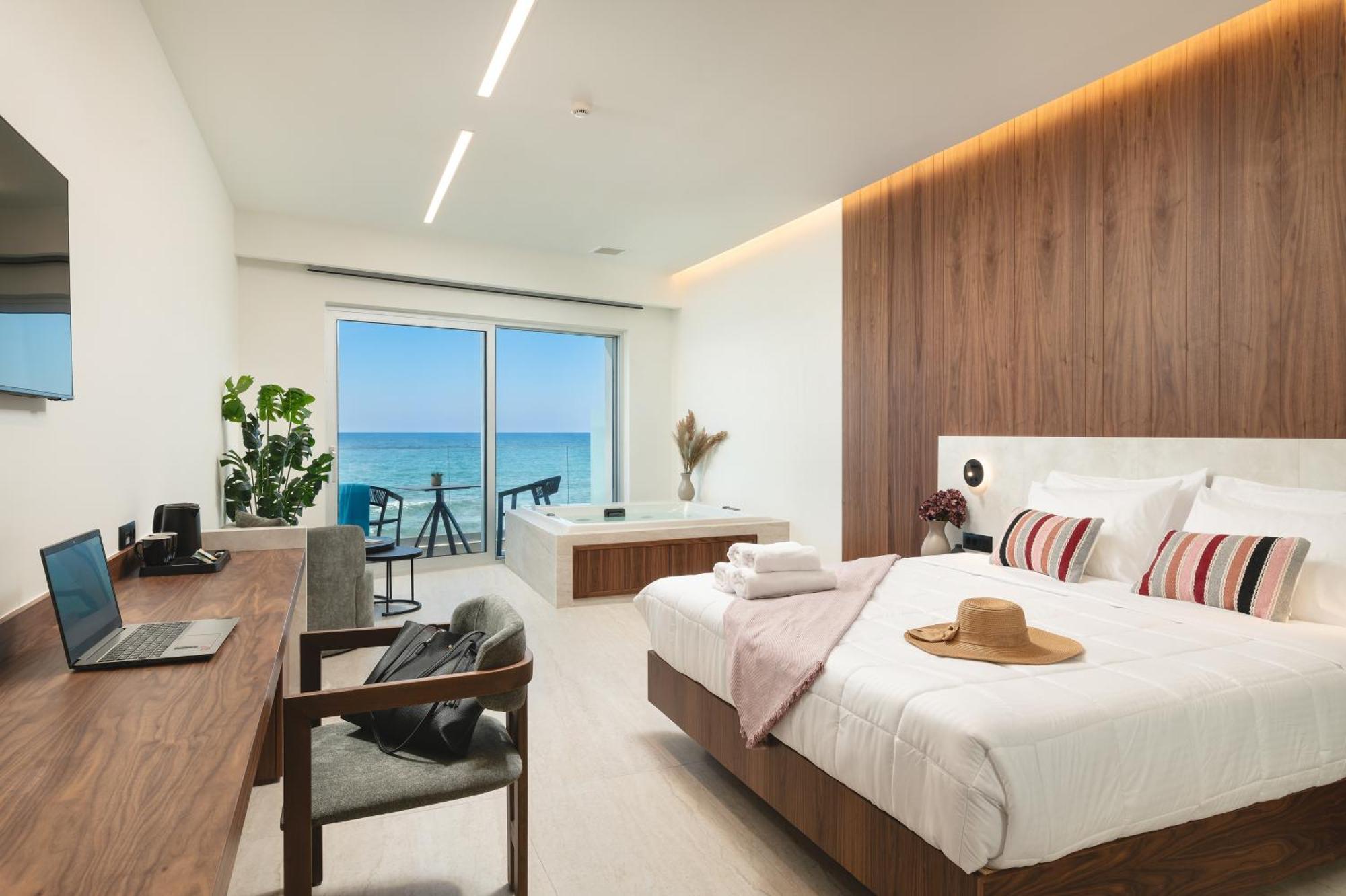Elia Sea Suites Hriszí Aktí Haniá Kültér fotó